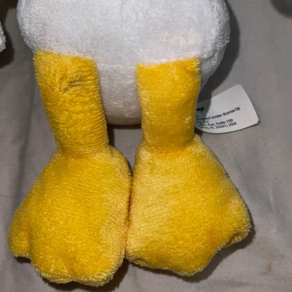 Donald Duck small spot on leg 12 inches plush animal. - Picture 2 of 4